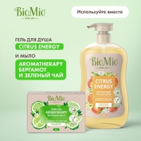 Туалетное мыло BioMio BIO-SOAP Бергамот и зеленый чай, 90 г Туалетное мыло BioMio BIO-SOAP Бергамот и зеленый чай, 90 г