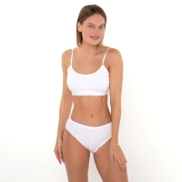 Топ женский, цвет белый, размер 48 (XL)