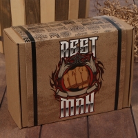 Набор подарочный Этель Best man полотенце и аксс (5 предм) Набор подарочный Этель Best man полотенце и аксс (5 предм)