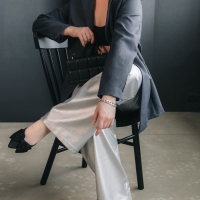 Браслет металл &laquo;Цепь&raquo; ремень, цвет серебро, L=16 см