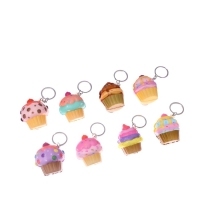Мялка-сквиши &laquo;Пирожное&raquo; на брелоке, виды МИКС