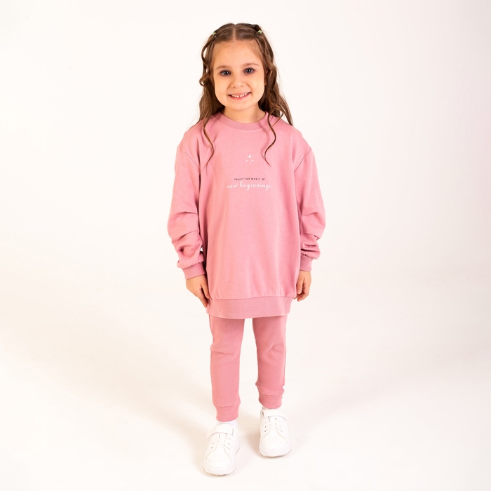 Платье для девочки, цвет тёмно-розовый, рост 104 см Платье для девочки, цвет тёмно-розовый, рост 104 см