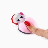 Магнит антистресс новогодний &laquo;Новый год: Котенок НГ&raquo;, на Новый год, 5.3 х 7.3 см