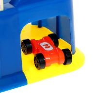 Автотрек развивающий &laquo;Гонки по склону&raquo;, в комплекте 8 машинок