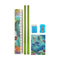 Набор настольный канцелярский, 6 предметов, Calligrata "Море" Набор настольный канцелярский, 6 предметов, Calligrata "Море"