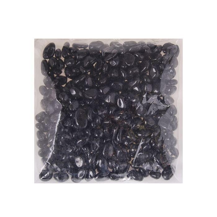 Грунт для аквариума &laquo;Галька цветная&raquo; фр 8-12 мм, чёрный,  800 г