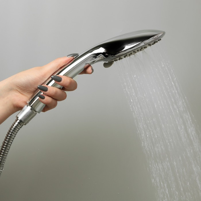 Душевая лейка Accoona A333, 5 режимов, корпус пластик, цвет хром Душевая лейка Accoona A333, 5 режимов, корпус пластик, цвет хром