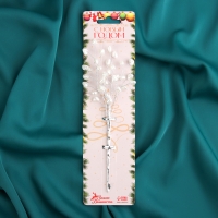 Декор "Хрустальная сказка" 17 см, сердечки