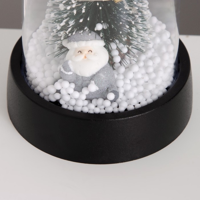 Ночник колба &laquo;Новогодняя елка&raquo; LED 3хAG10 8,5х8,5х15,5см