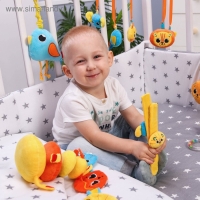 Набор браслеты - погремушки &laquo;Африка&raquo;, 2 шт