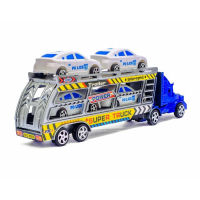 Грузовик инерционный «Автовоз», с машинками, цвета МИКС Грузовик инерционный «Автовоз», с машинками, цвета МИКС