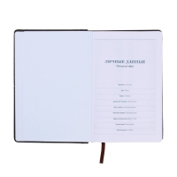 Ежедневник недатированный, обложка ПВХ, формат А5, 140 листов в клетку, с хлястиком, с карманом, МИКС Ежедневник недатированный, обложка ПВХ, формат А5, 140 листов в клетку, с хлястиком, с карманом, МИКС