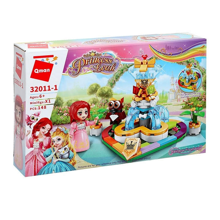 Конструктор &laquo;Принцессы. Сон цветов и Радуги&raquo;, 4 вида, цвет МИКС