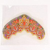 Термотрансфер &laquo;Павлопосадский&raquo;, узор и цветы, набор 10 шт.