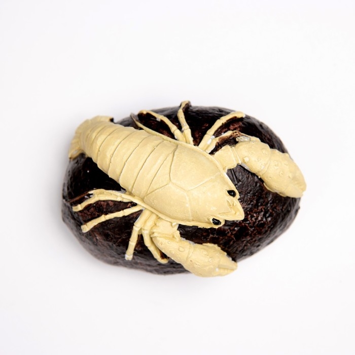 Сувенир интерьерный "Рак на камне" 10*6*5см