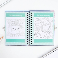 Анкета в твердой обложке на замочке &laquo;Аниме&raquo;, А6 40 л