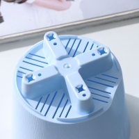 Горшок для цветов с прикорневым поливом «Альянс», 1 л, d=13 см, h=12 см, цвет голубой Горшок для цветов с прикорневым поливом «Альянс», 1 л, d=13 см, h=12 см, цвет голубой