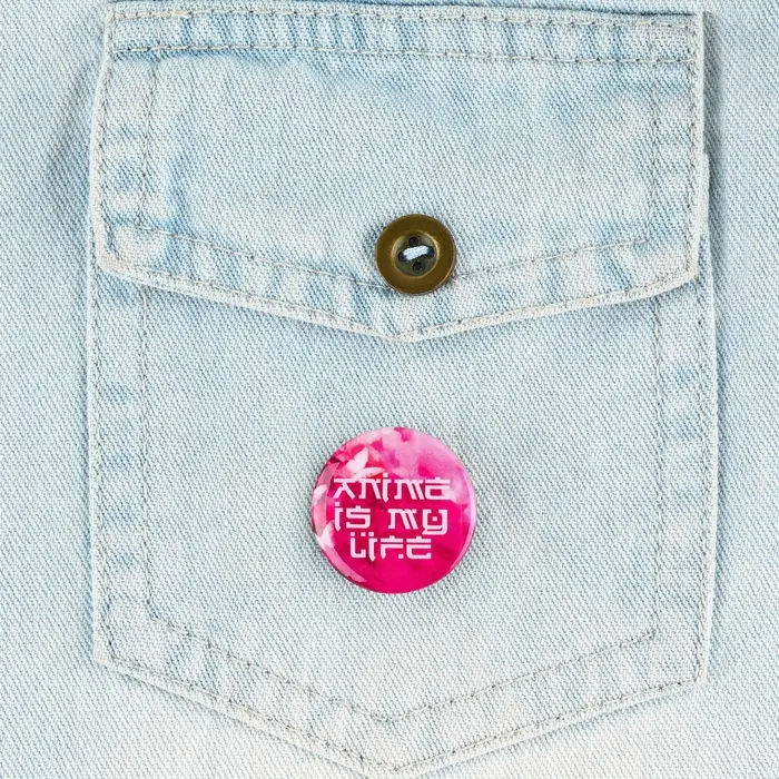 Значок металлический закатной &laquo;Милые анимешки&raquo;, d=2.5 cм, МИКС