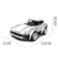 Конструктор блочный &laquo;Спорткар&raquo;, 10 вариантов сборки, 181 деталь