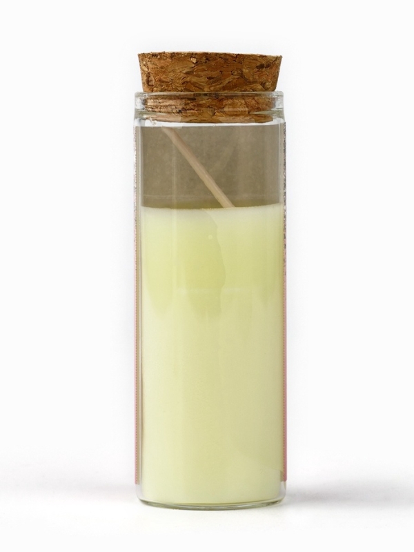 Свеча в колбе "Все начинается с любви" 8 х 3 см