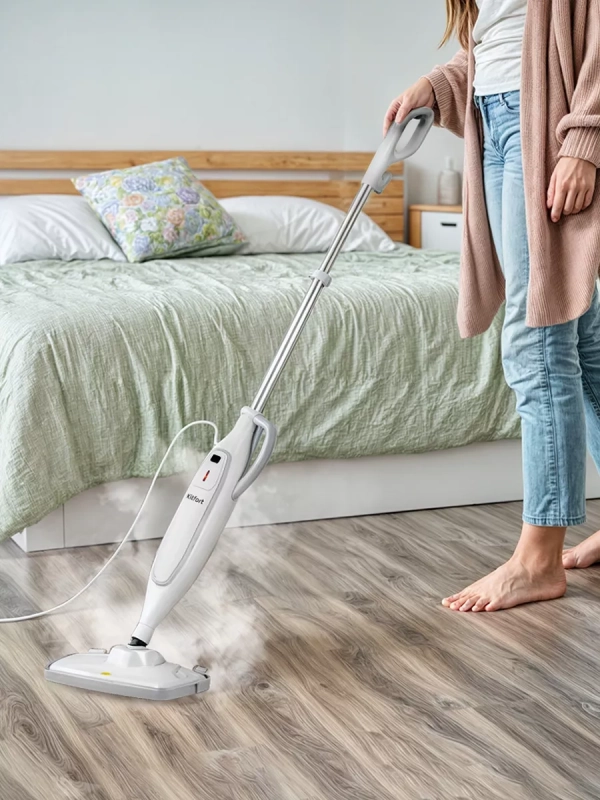 Паровая швабра и пароочиститель КТ-3903 (2 в 1)