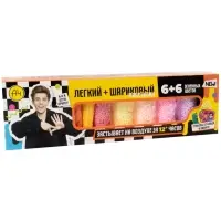 Игрушка в наборе Легкий пластилин Влад А4 12 шт с шариковым пластилином огненные цвета коробка 10948