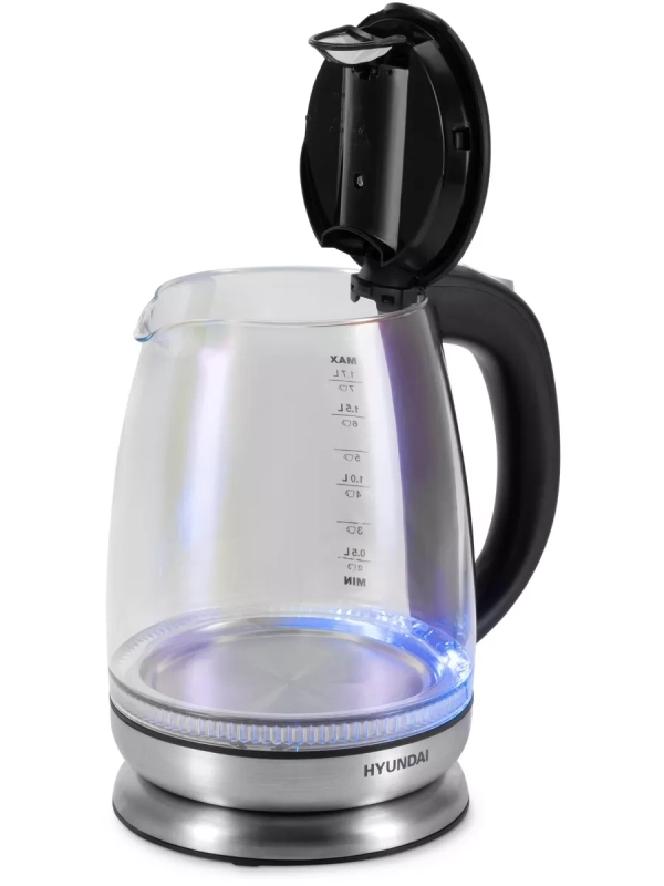 Чайник HYK-G8800 1.7л. 2200Вт серебристый