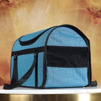 Сумка - переноска для животных, с люком, 49 х 30 х 35 см, микс цветов