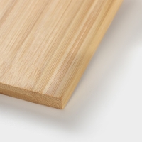 Блюдо для подачи фарфоровое с вставкой из бамбука BellaTenero, 25,5&times;14,5&times;2,3 см