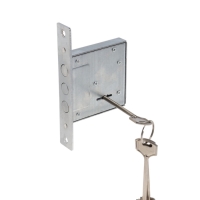 Замок врезной LOCKLAND, для металлических дверей, сувальдный механизм