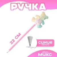 Ручка &laquo;Мишка&raquo;, синие чернила, МИКС