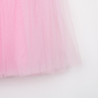 Платье нарядное детское KAFTAN, размер 34 (122-128 см), белый/розовый Платье нарядное детское KAFTAN, размер 34 (122-128 см), белый/розовый