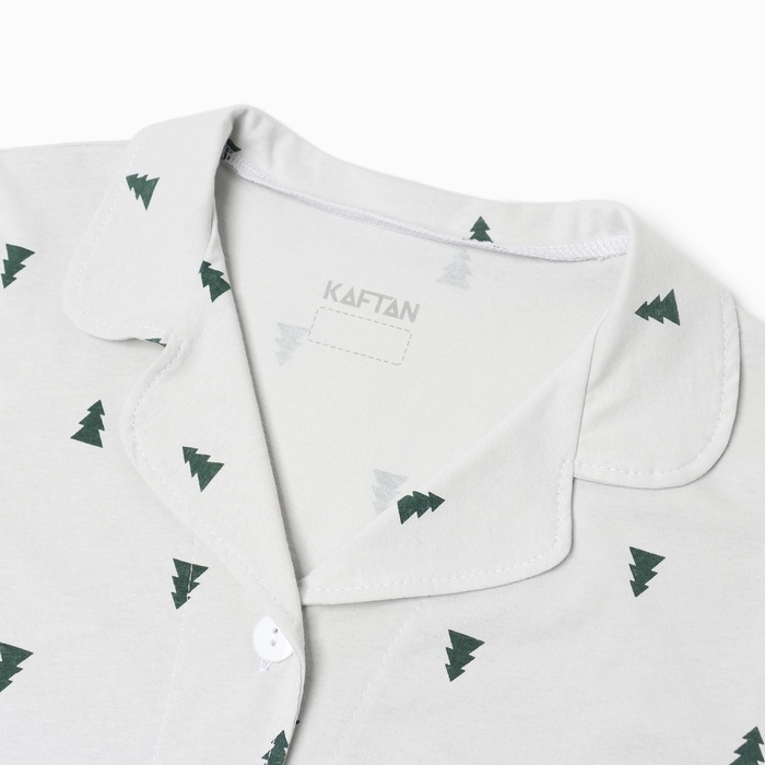 Пижама женская (рубашка и брюки) KAFTAN Пижама женская (рубашка и брюки) KAFTAN "Елки" р.48-50