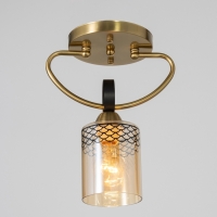 Люстра "Океан" 1х40Вт Е27 латунь 22х15х28см Люстра "Океан" 1х40Вт Е27 латунь 22х15х28см