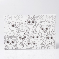 Картина по номерам для детей &laquo;Яркие зверята&raquo;, 20 х 30 см