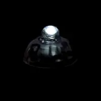 Светодиод для воздушного шара, круглый, цвет белый, пластик