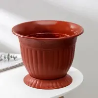 Горшок для цветов &laquo;Венеция&raquo;, 5 л, пластиковый, коричневый