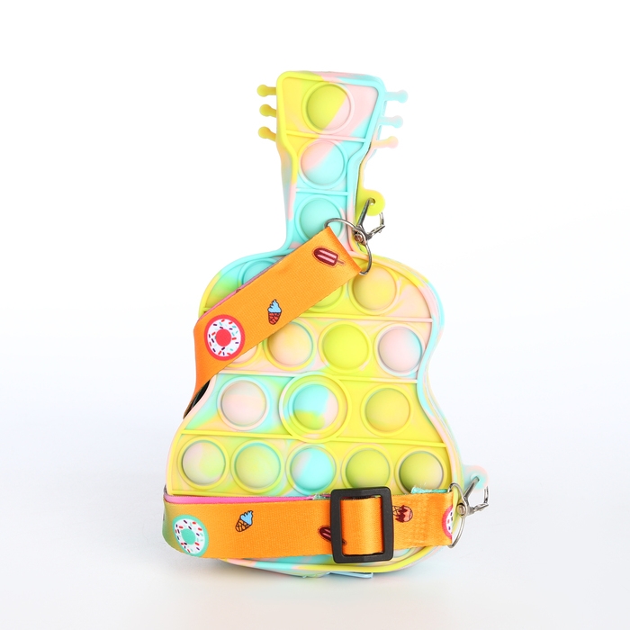 Сумка детская для девочки на молнии «Выбражулька», pop it, цвет разноцветный Сумка детская для девочки на молнии «Выбражулька», pop it, цвет разноцветный