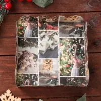 Коробка для печенья, кондитерская новогодняя упаковка, &laquo;Прекрасный вечер&raquo;, 12&times;12&times;3 см