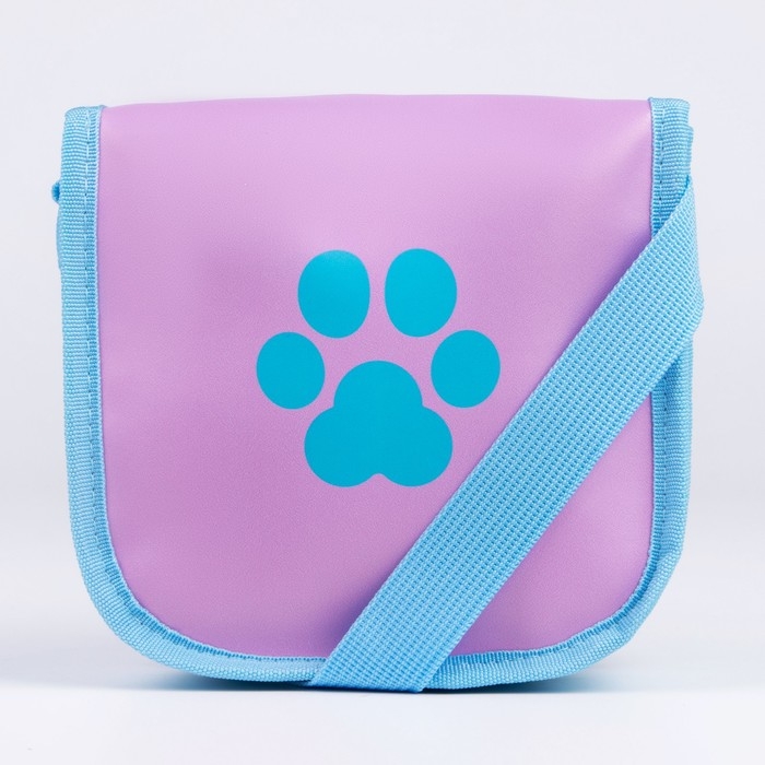 Сумка детская Best friends на клапане, цвет голубой