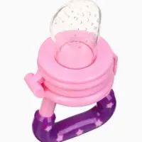 Ниблер для прикорма, с силиконовой сеточкой "Принцесса", цвет розовый