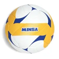 Мяч волейбольный Minsa VB500 DMS, р. 5 (18 панелей, машинная сшивка)