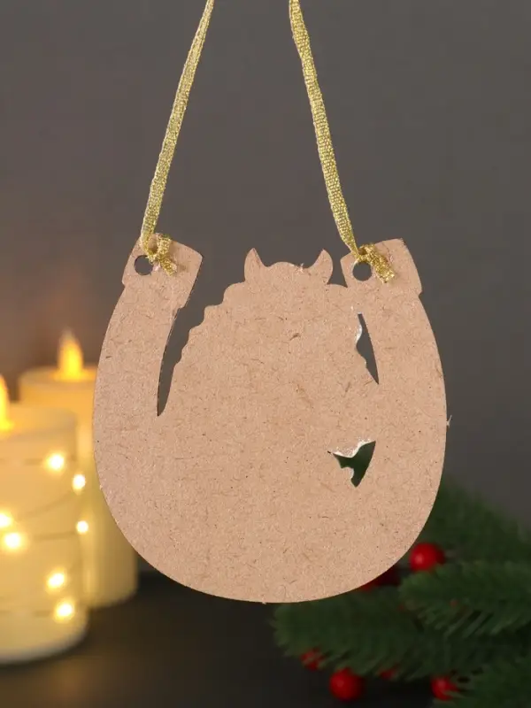 Набор сувениров &laquo;Подкова с Лошадью&raquo;, набор 3 шт., 9&times;9.5 см