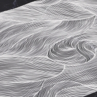 Дорожка на стол Доляна &laquo;Матера&raquo;, 150&times;38 см, белая