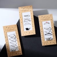 Кольцо набор 5 штук &laquo;Идеальные пальчики&raquo; узор, цвет красно-серебряный