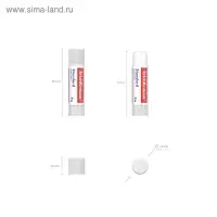 Клей-карандаш ErichKrause Standard, 6 г, быстрое склеивание