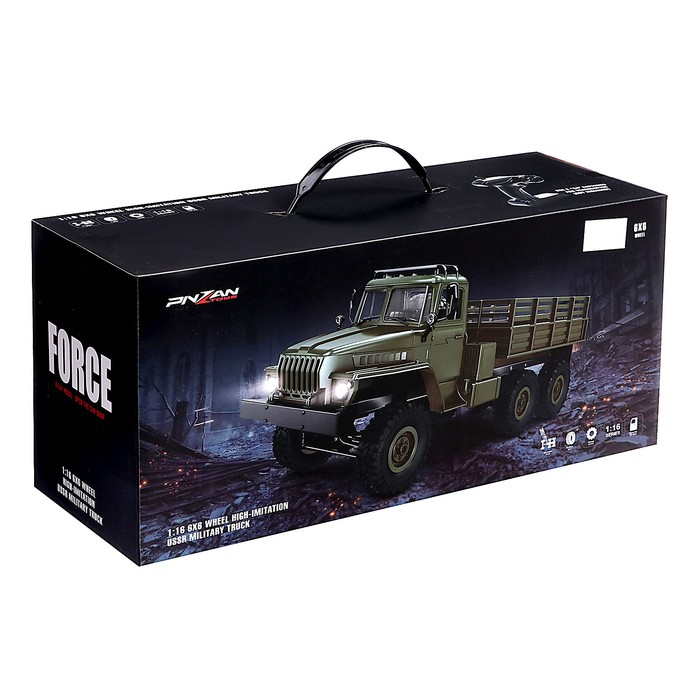 Грузовик радиоуправляемый &laquo;Газон&raquo;, полный привод 4WD, работает от аккумулятора, цвет синий