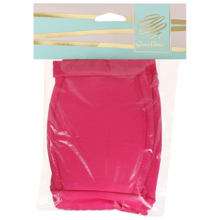 Наколенники для гимнастики и танцев Grace Dance, с уплотнителем, р. XXS, 3-5 лет, цвет фуксия Наколенники для гимнастики и танцев Grace Dance, с уплотнителем, р. XXS, 3-5 лет, цвет фуксия