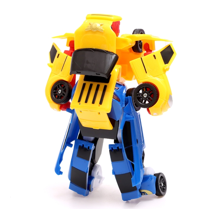 Робот &laquo;Герой&raquo;, трансформируется, собирается из 2-х машинок