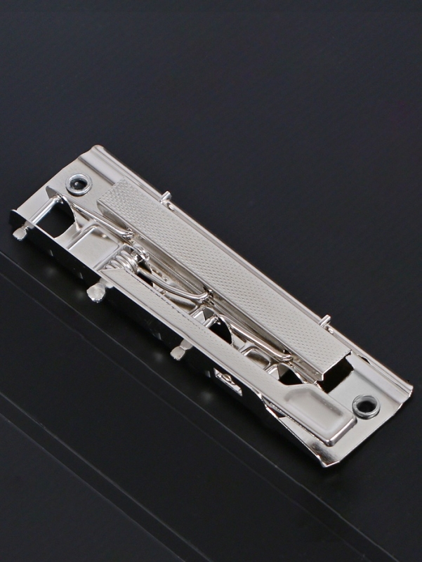 Папка с зажимом А4, 700 мкм, корешок 27 мм, Calligrata DeLuxe, внутренний карман, до 180 листов, черный